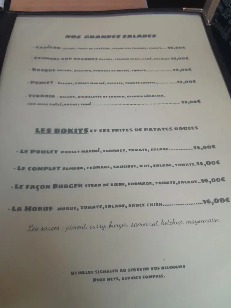 Menu_LE CALEBASSIER DE LESPARRE_Lesparre-Médoc_image_4