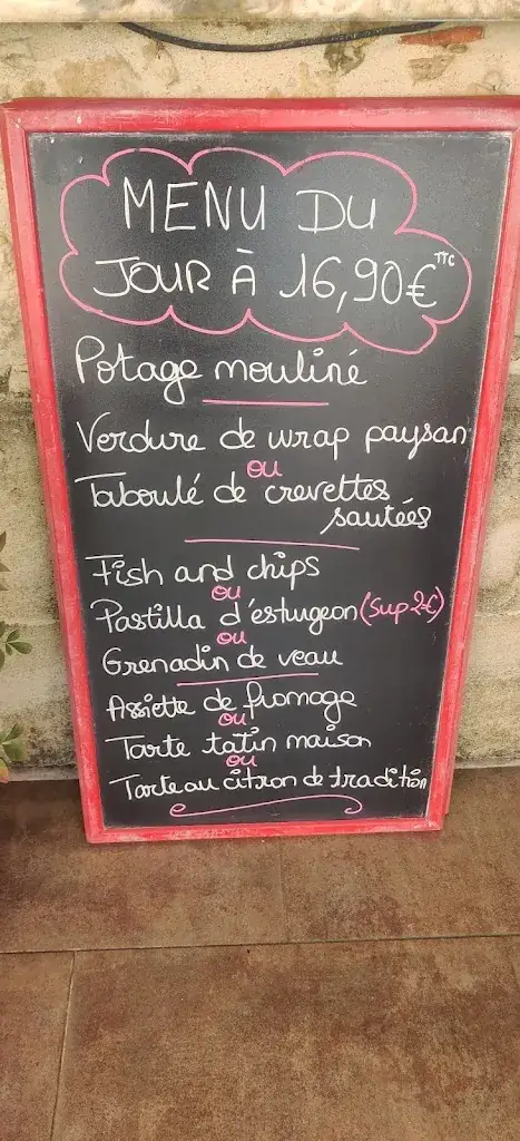 Menu_Gilles Et Marika Vendays_Vendays-Montalivet_immagine_2