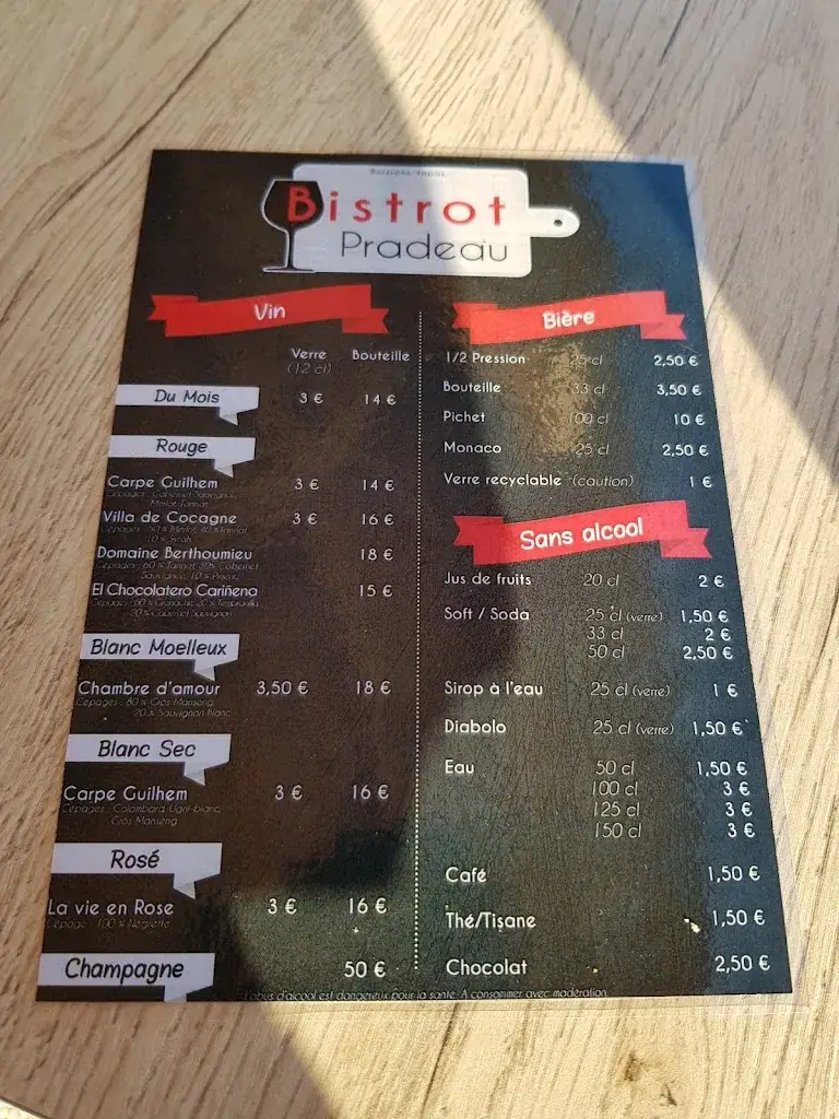 Menu_Bistrot du Pradeau_Gelos_image_4