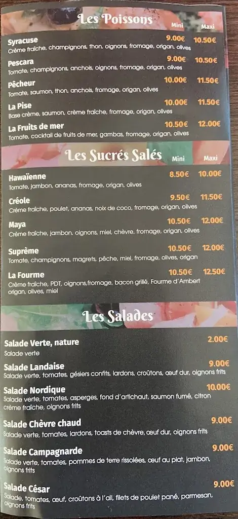 Menu_La Florentine_Gémozac_image_2