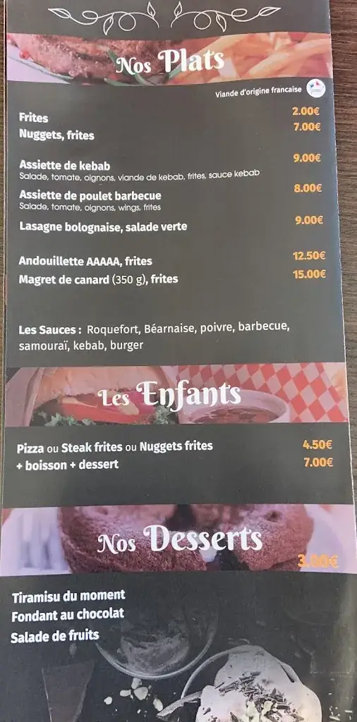 Menu_La Florentine_Gémozac_image_3