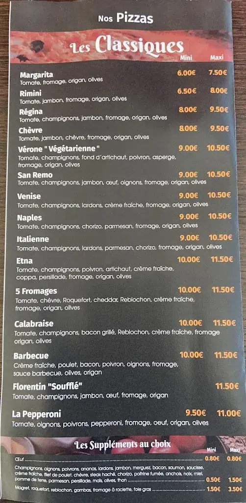 Menu_La Florentine_Gémozac_image_4