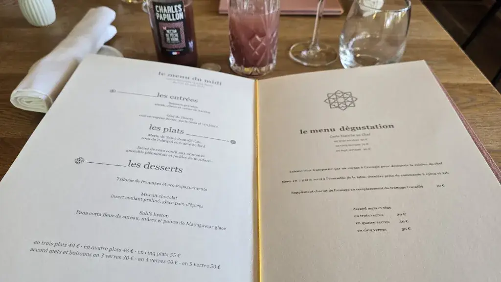 Menu_La maison Despouès_Puylausic_imagen_4