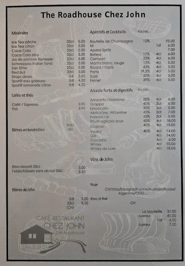 Menu_Restaurant Chez john The Roadhouse_Montreux_immagine_2