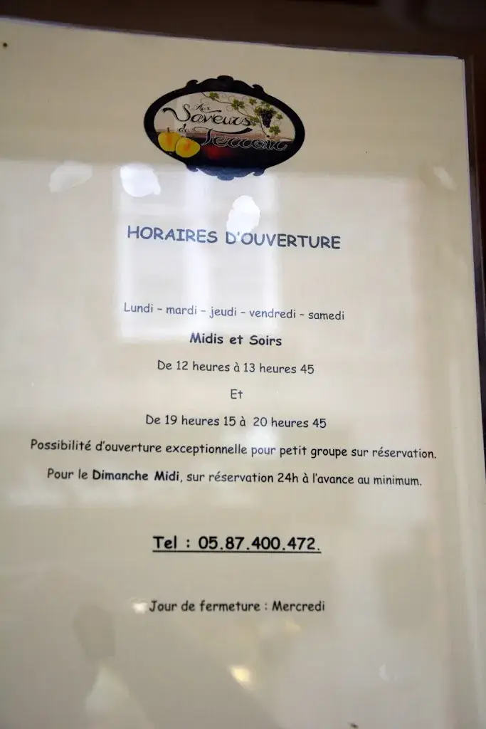 Menu_Aux Saveurs du Terroir_Guéret_image_1