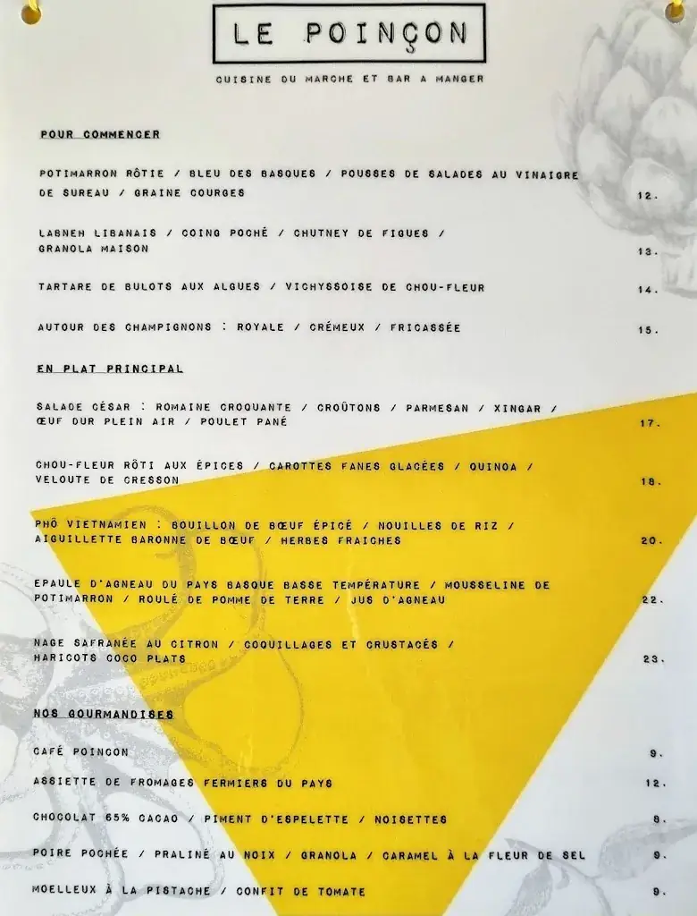 Menu_Restaurant Le Poinçon_Guéthary_image_3