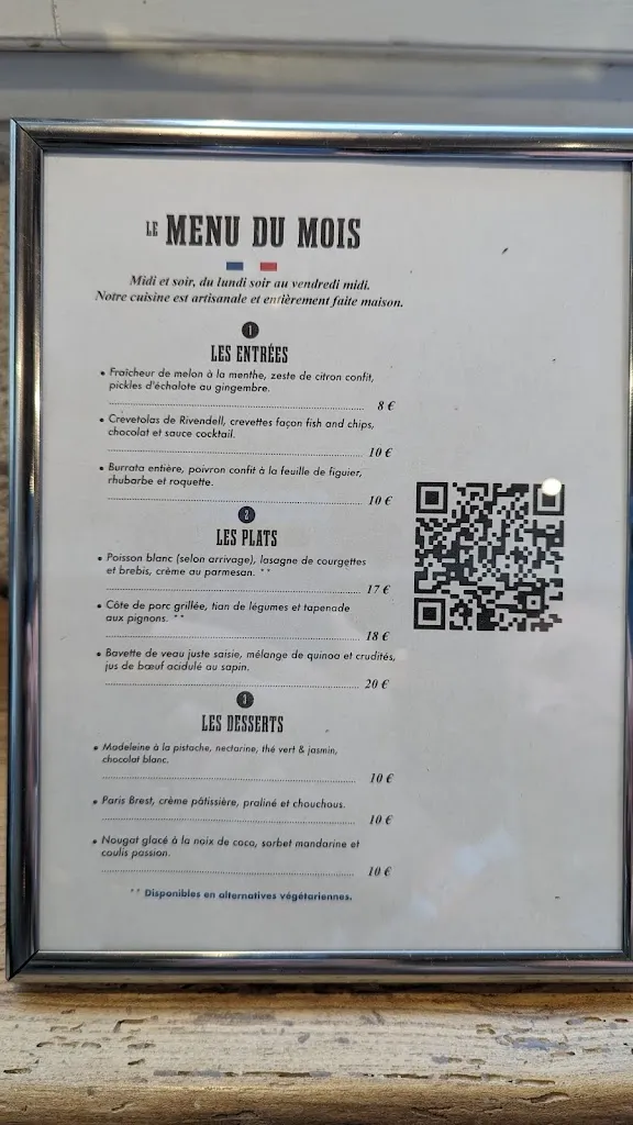 Menu_Chez Nous, French Pub & Savoir-Vivre_Dax_immagine_2