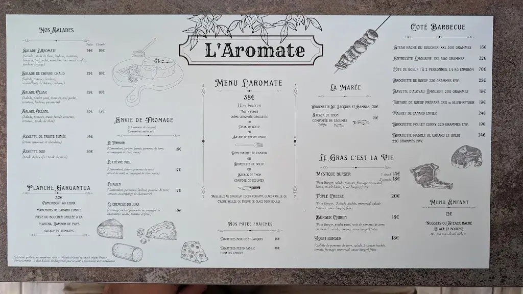 Menu_L'Aromate_Hiersac_immagine_1