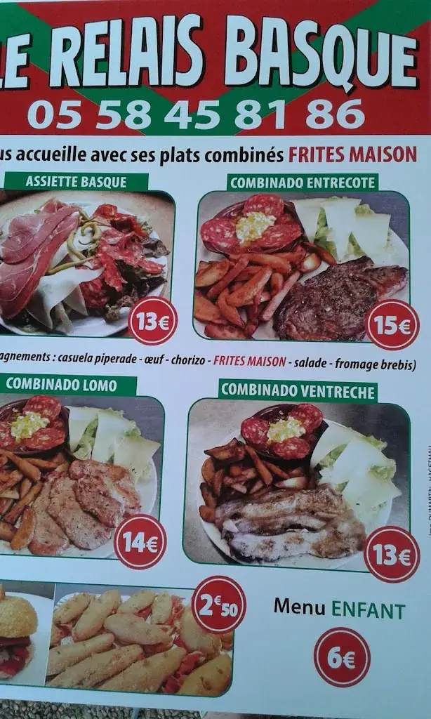 Menu_Le Relais Basque_Hagetmau_immagine_4
