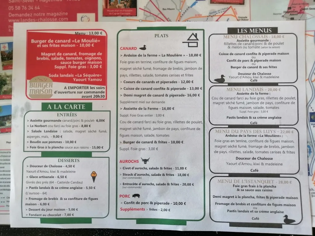 Menu_L'Estanquet deu guit (Ferme Moulié)_Brassempouy_image_4