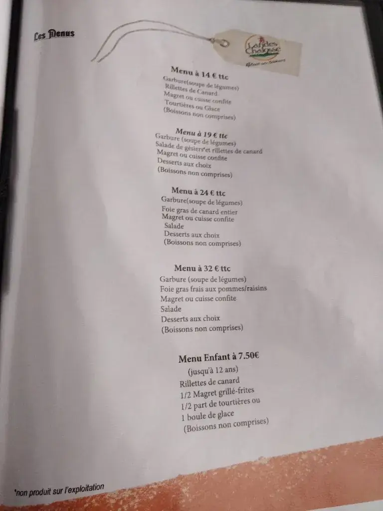 Menu_Ferme-Auberge de Marquine_Mugron_image_2