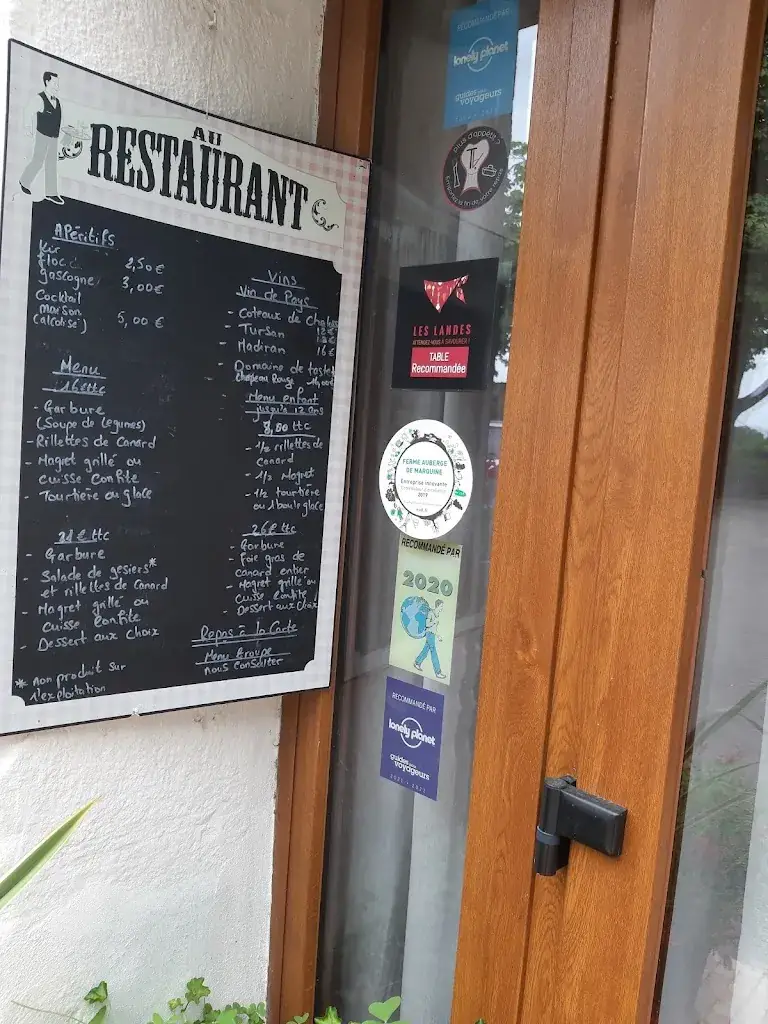 Menu_Ferme-Auberge de Marquine_Mugron_image_4