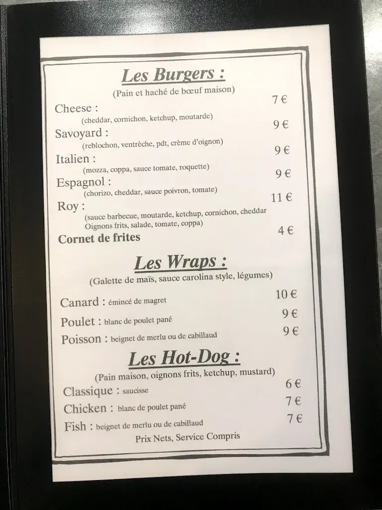 Menu_Le Roy'home Restaurant_Idron_image_3