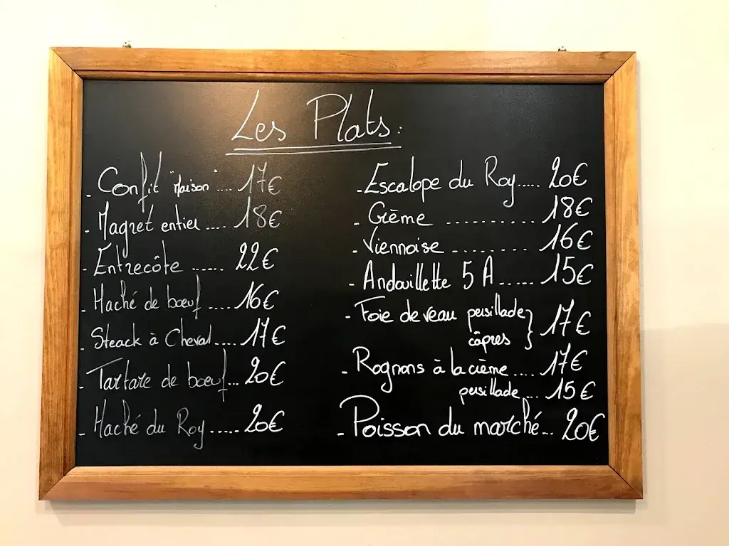 Menu_Le Roy'home Restaurant_Idron_image_4