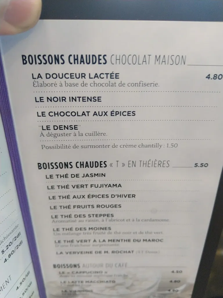 Menu_Confiserie, Salon de Thé Yves Hohl_L'Isle_image_2