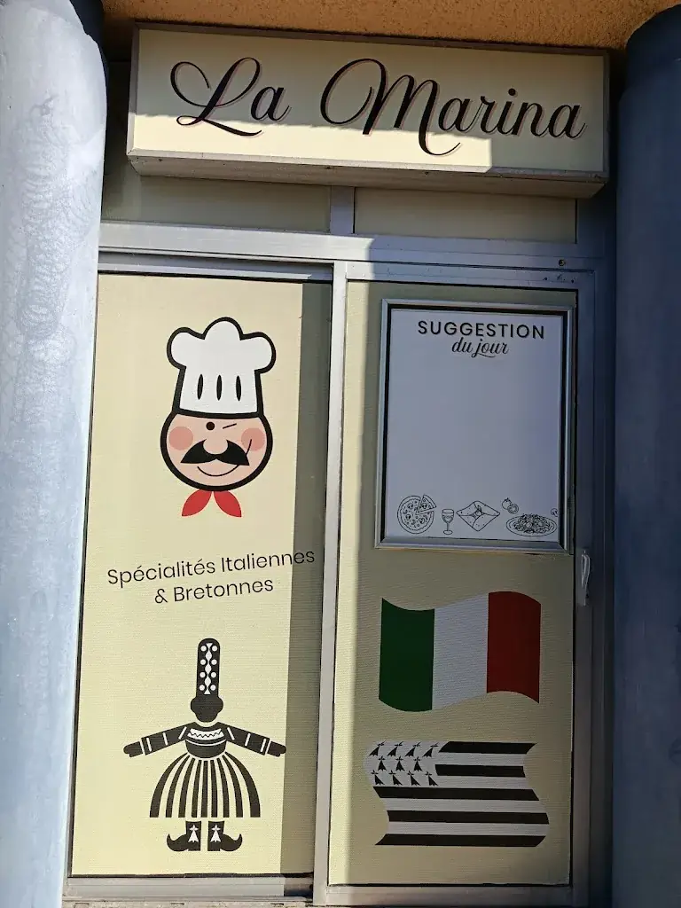 La Marina /Pizzéria Marina Calzonaria  restaurant in Hourtin