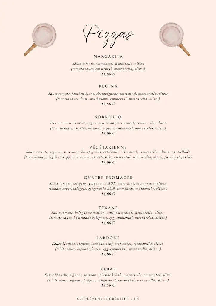 Menu_Restaurant La Paillote des Ourmes, Hourtin_Hourtin_image_2