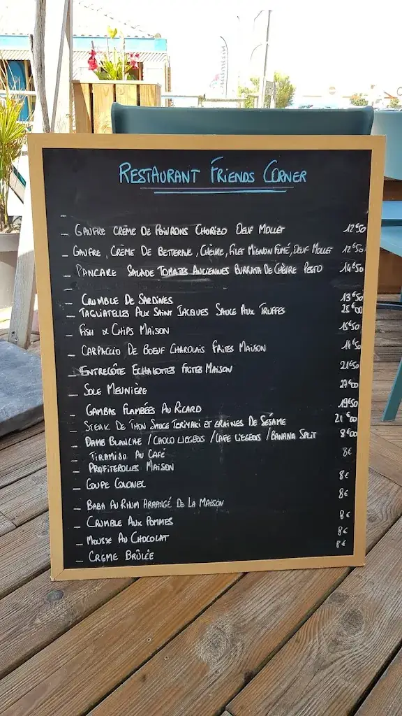 Menu_Restaurant Friends Corner_Hourtin_image_4