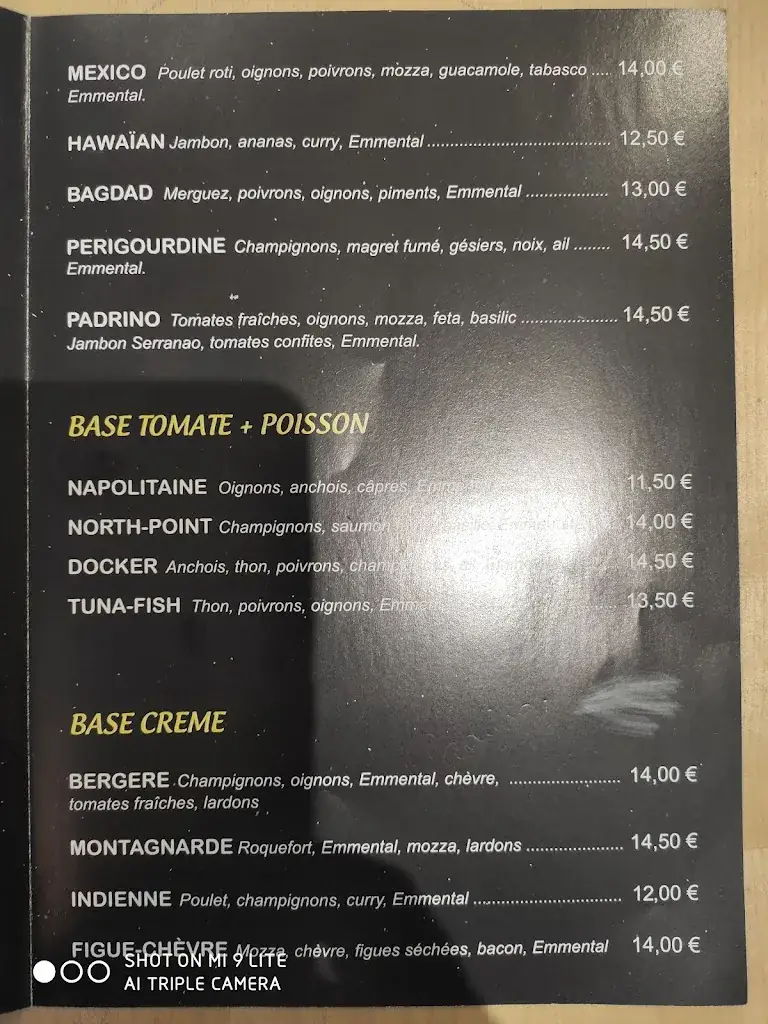 Menu_La Fabrique_Hourtin_image_2