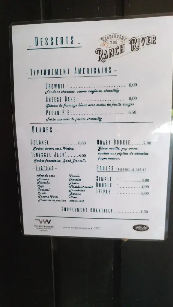 Menu_Le Ranch River_Hourtin_image_2