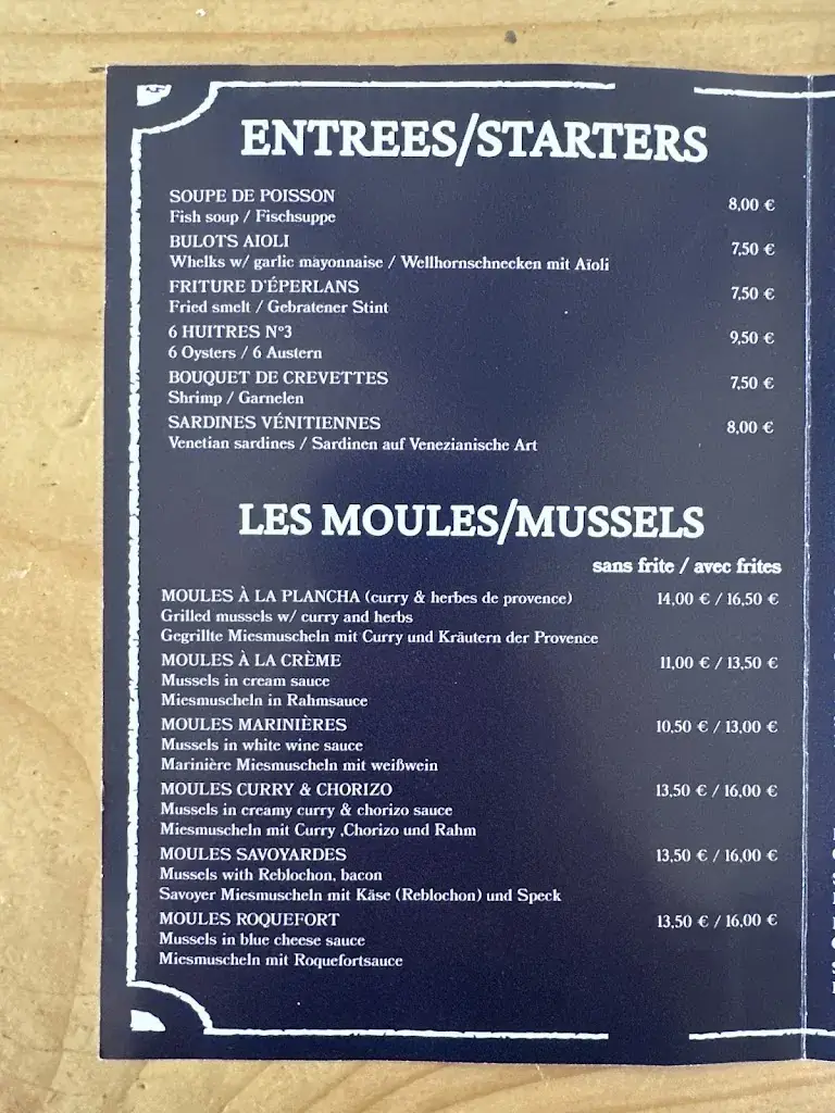Menu_Restaurant Aux Moules_Hourtin_image_1