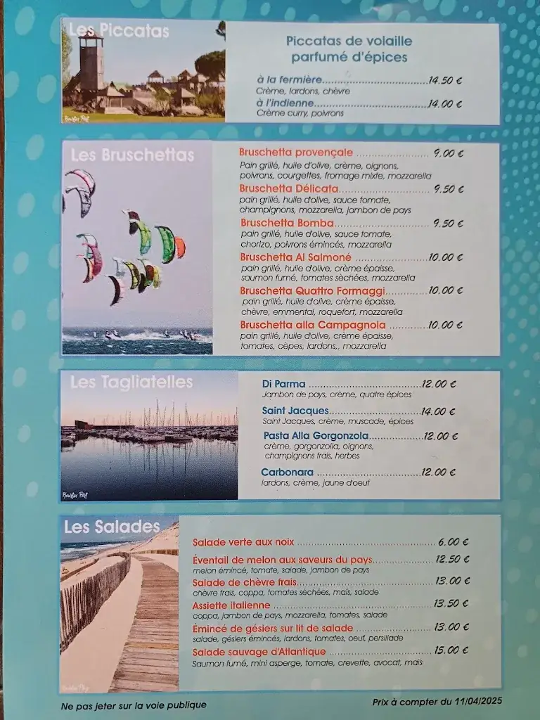 Menu_Pizzeria du Port Hourtin_Hourtin_image_2