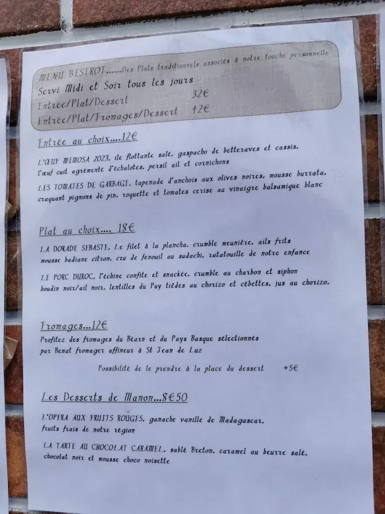 Menu_BAR RESTAURANT L'APOSTROPHE_Hendaye_image_4