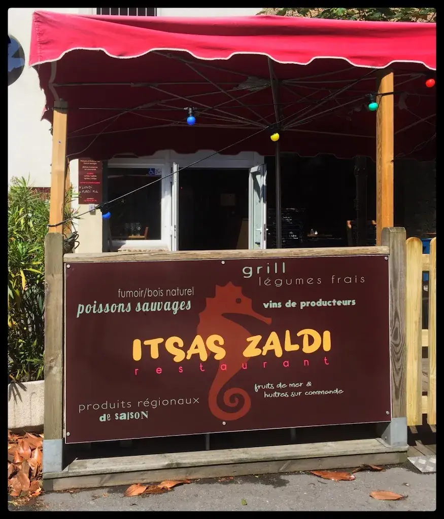ITSAS ZALDI restaurant in Hendaye