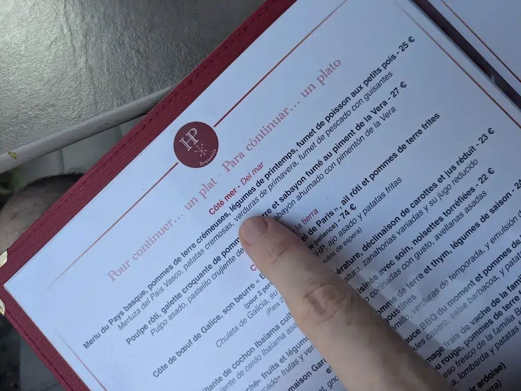 Matt Burke _Brasserie de l’Hôtel de Paris_Hendaye_review