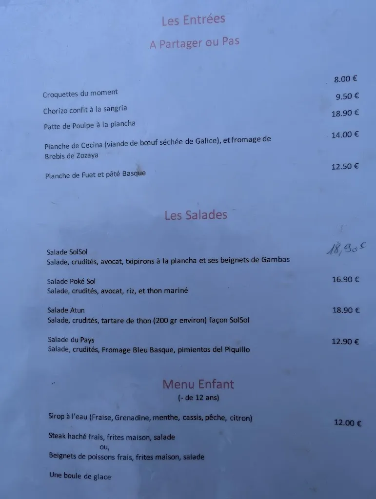 Menu_Le Sol Sol_Hendaye_image_1