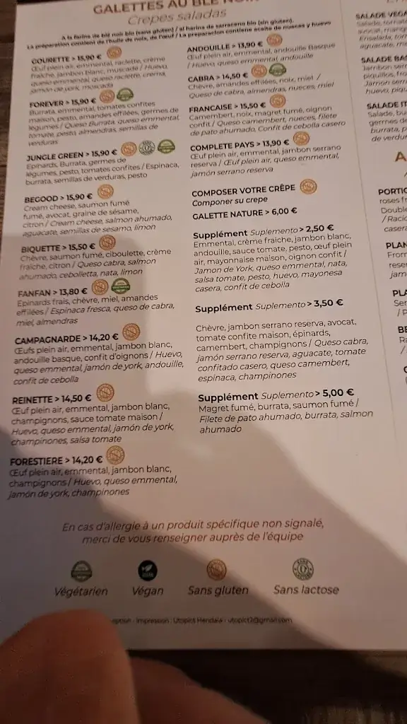 Menu_Crêperie -Brasserie Iguzkian_Hendaye_image_3