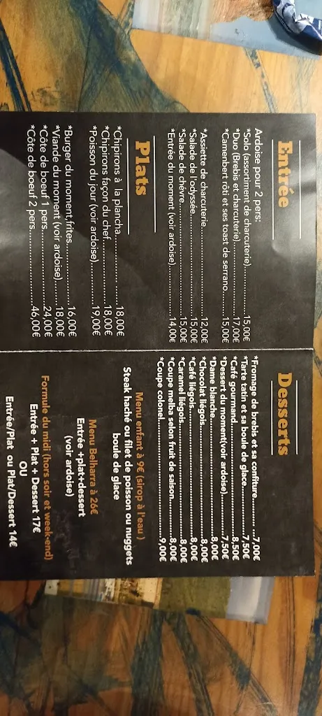 Menu_L Odyssee_Hendaye_image_1