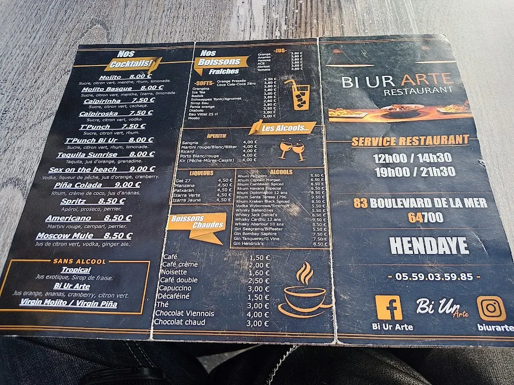 Menu_Bi Ur Arte_Hendaye_immagine_3