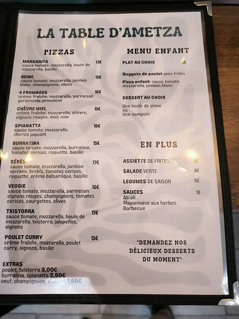 Menu_La Table d'Ametza_Hendaye_image_1