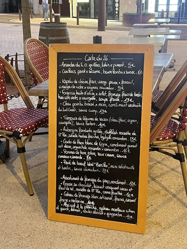 Menu_Le 26 - Table de Quartier_Hendaye_image_1