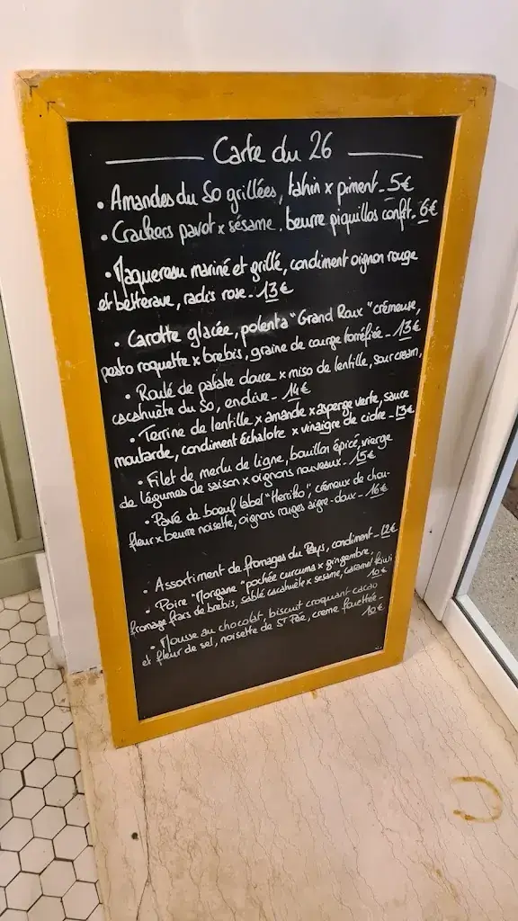 Menu_Le 26 - Table de Quartier_Hendaye_image_2