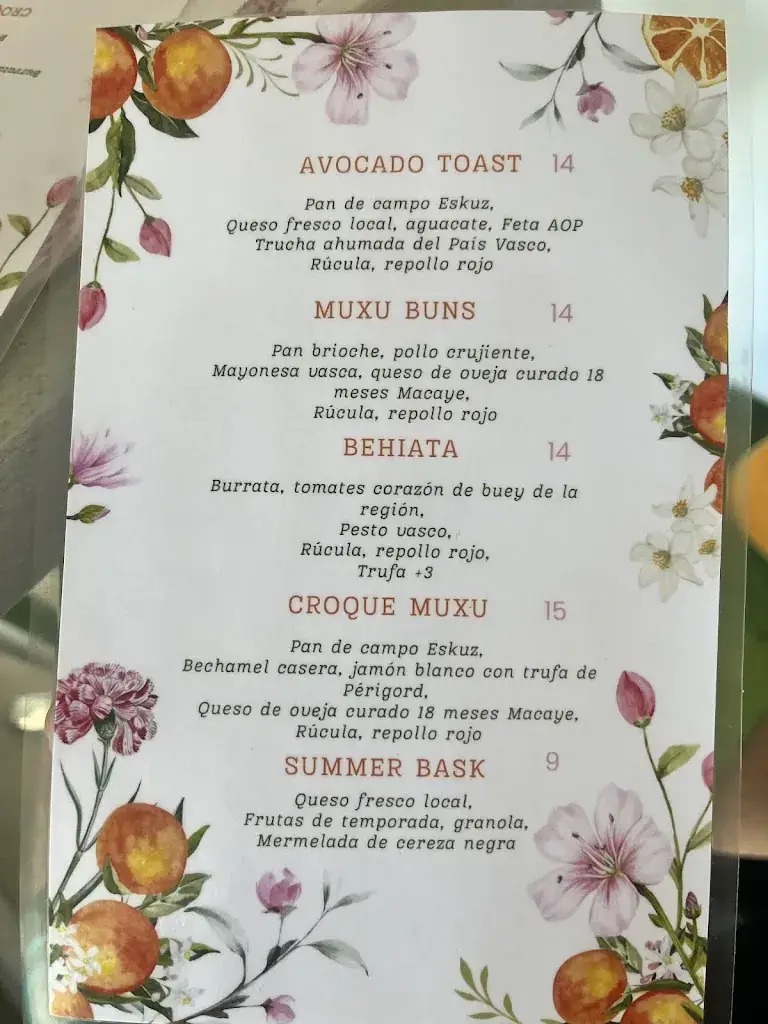 Menu_Muxu Hendaye_Hendaye_image_3