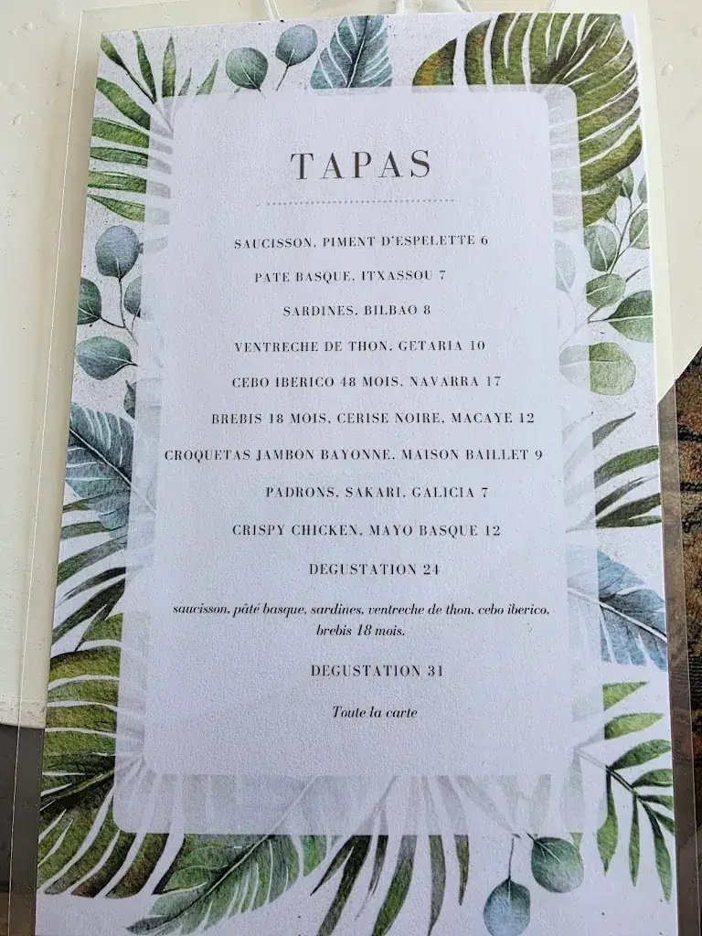 Menu_Muxu Hendaye_Hendaye_image_4