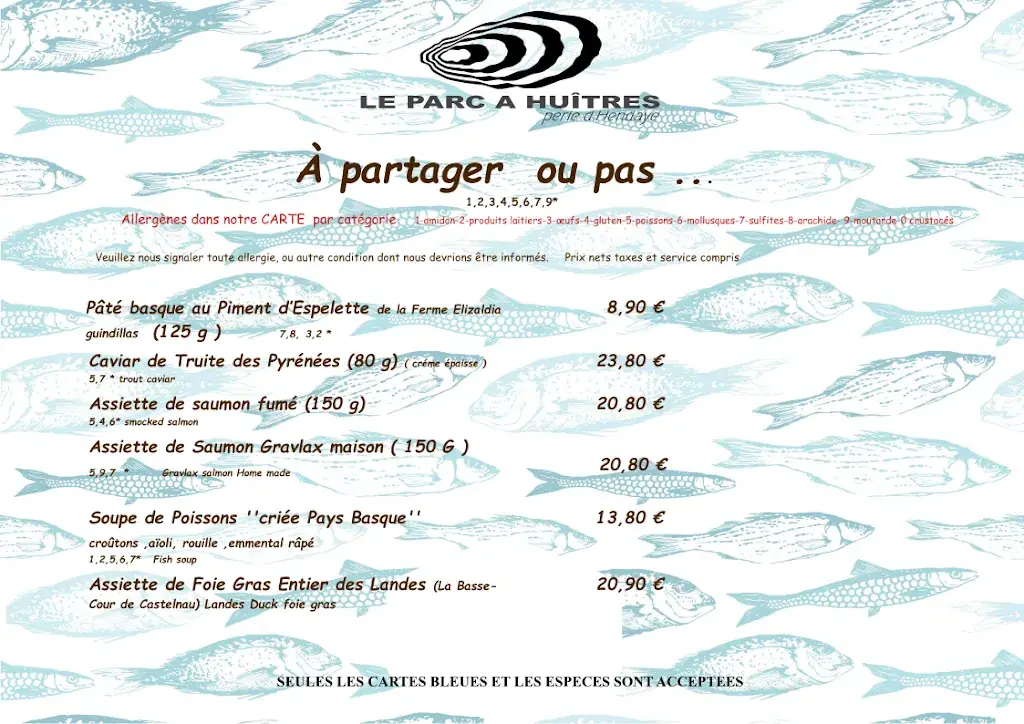 Menu_Le Parc A Huitres_Hendaye_image_4