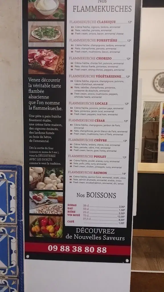 Menu_LE FLAMMEKUECHE_Hendaye_image_2