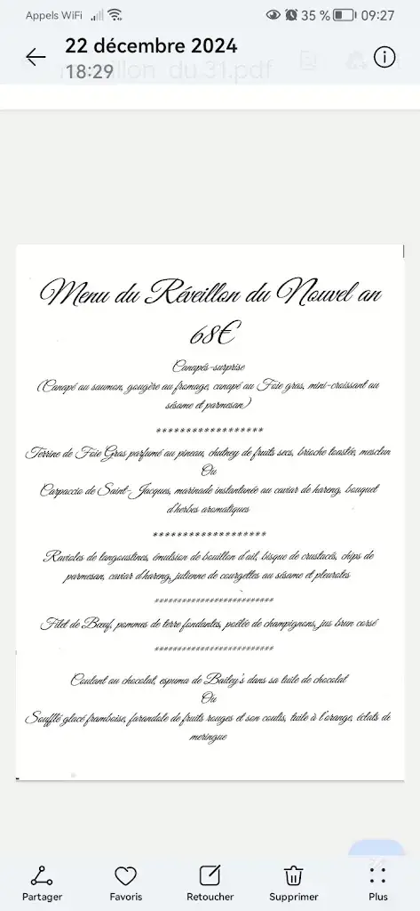Menu_Chez Loïc_Jonzac_image_1