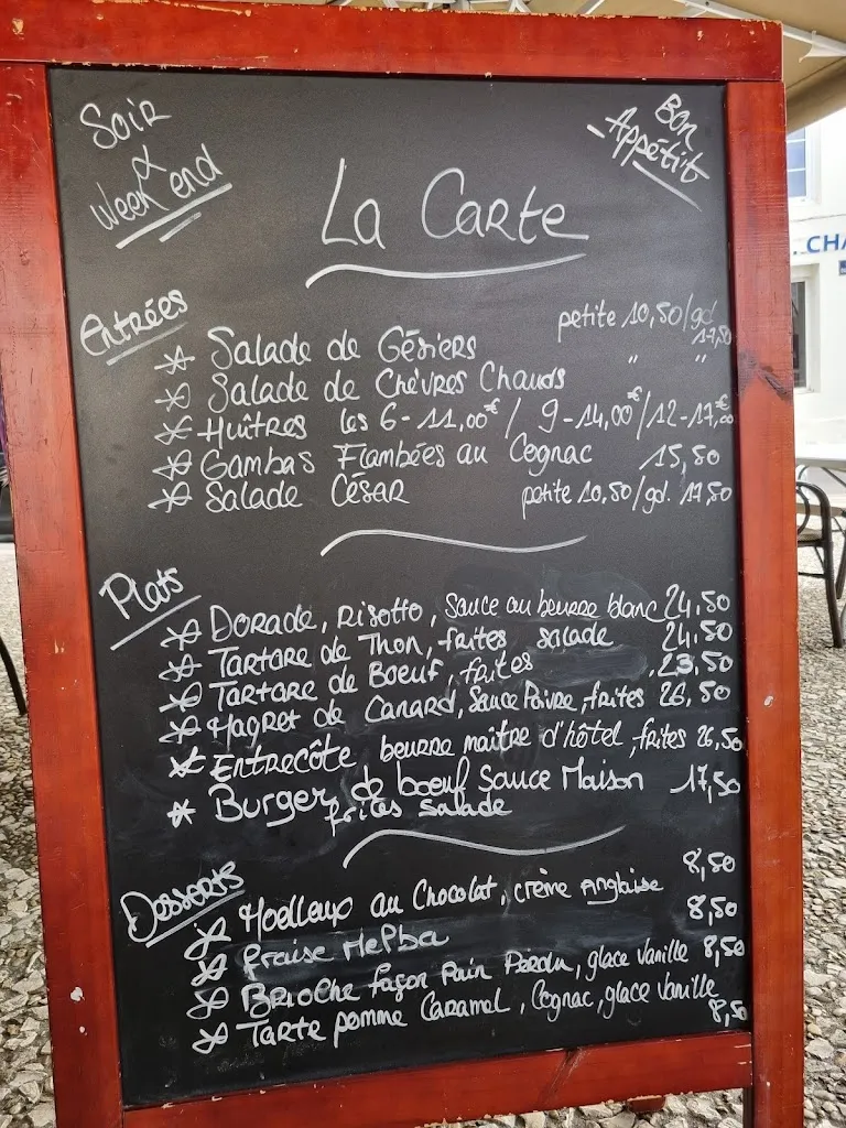 Menu_Café Brasserie Du Marché_Jonzac_image_1