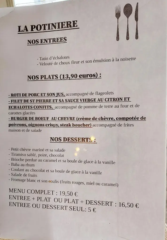 Menu_La Potinière_Avignon_image_1