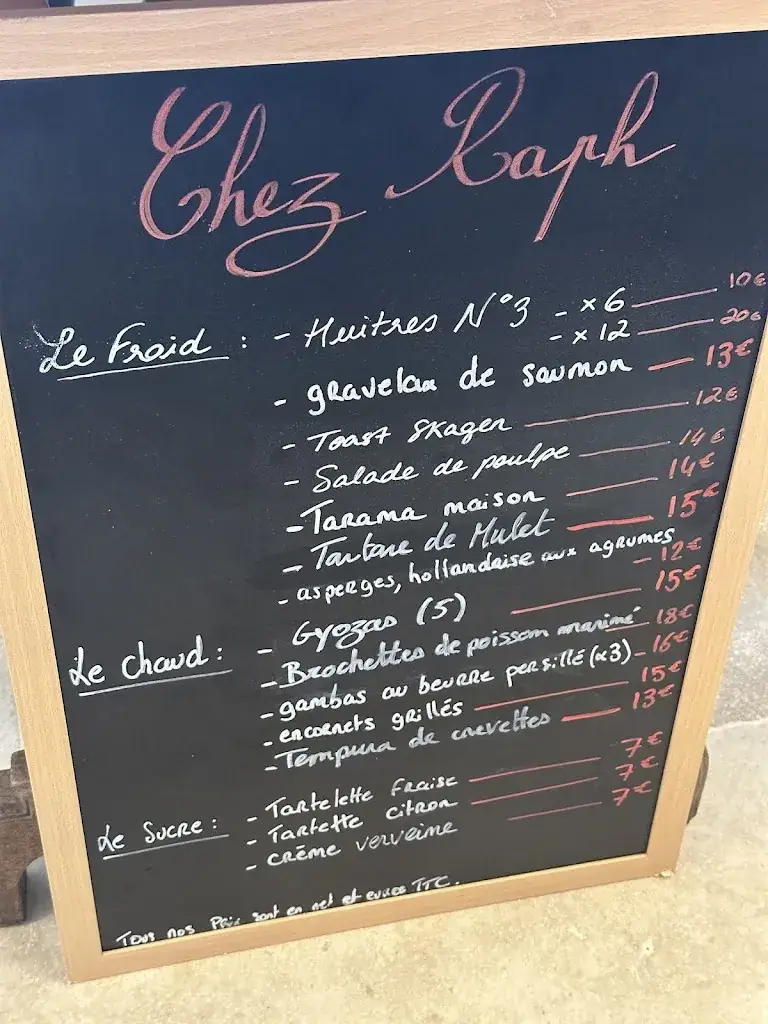 Menu_Chez Raph - Restaurant_Flotte_image_4