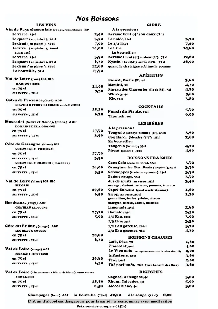 Menü_La Fiancée du Pirate_Flotte_Bild_1