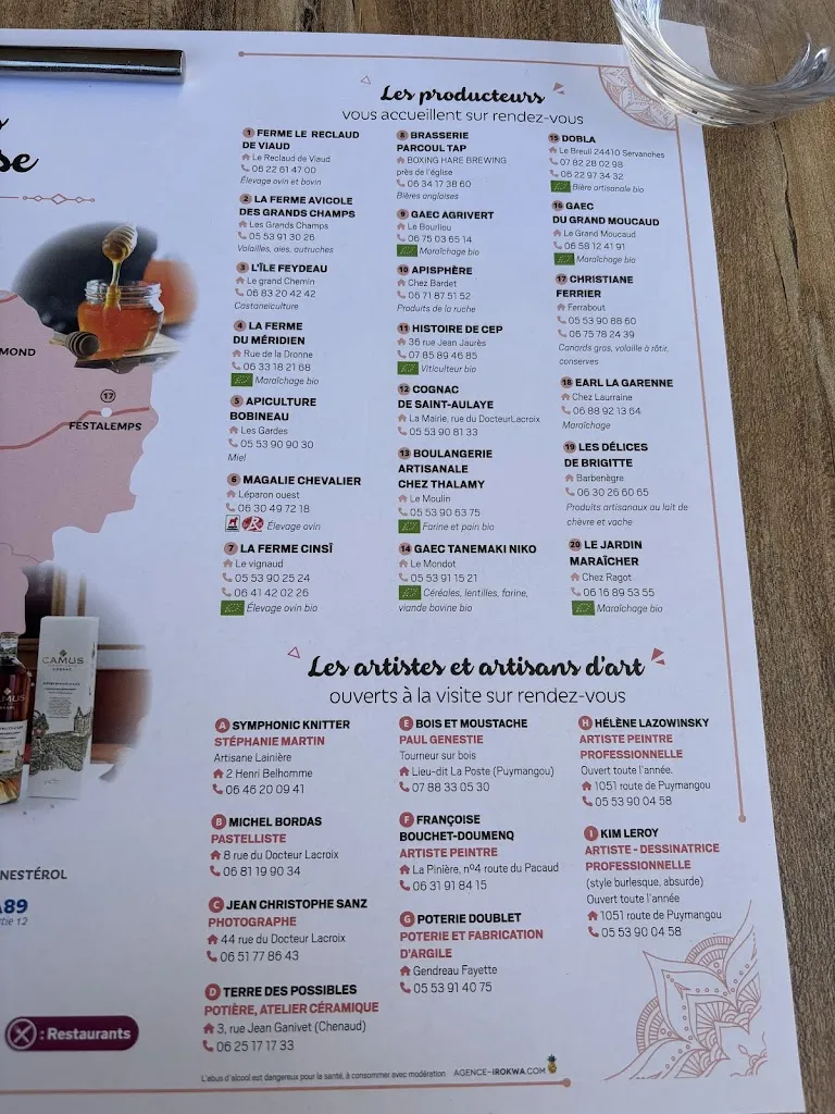 Menu_Le Bontemps_Roche-Chalais_image_1