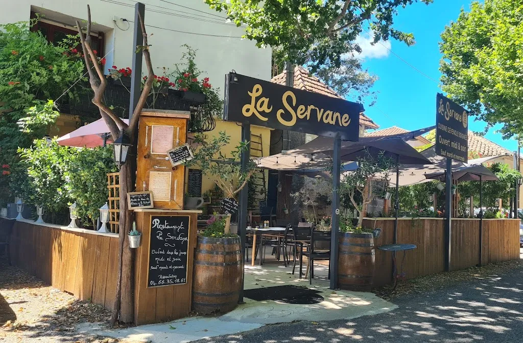 La Servane restaurant in Sauve