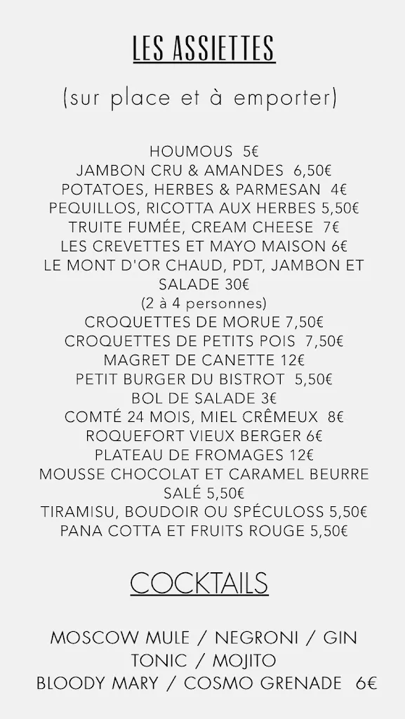 Menu_Le Bistrot de la Tour_Sauve_image_1