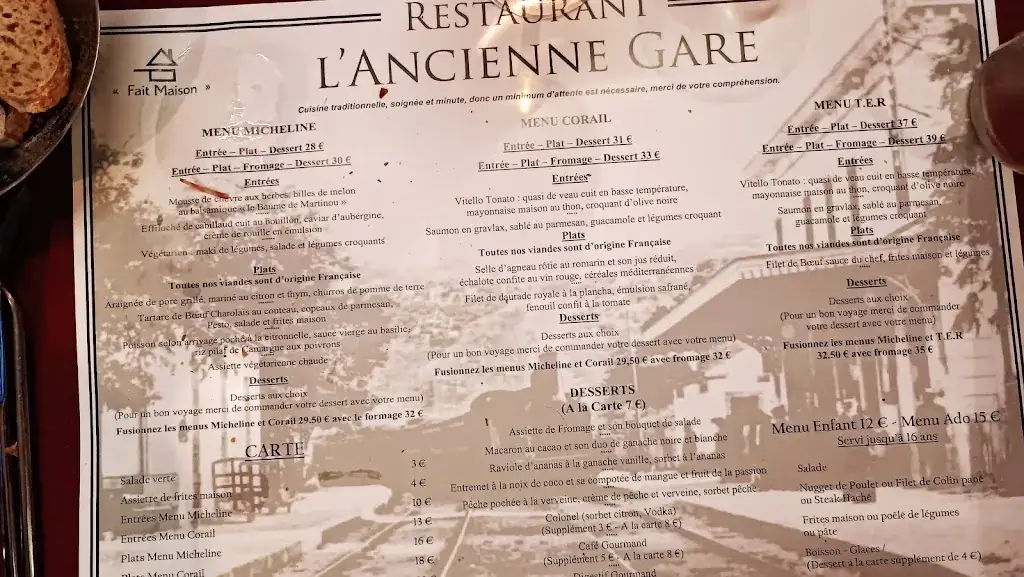Menu_L'Ancienne Gare_Sauve_image_3