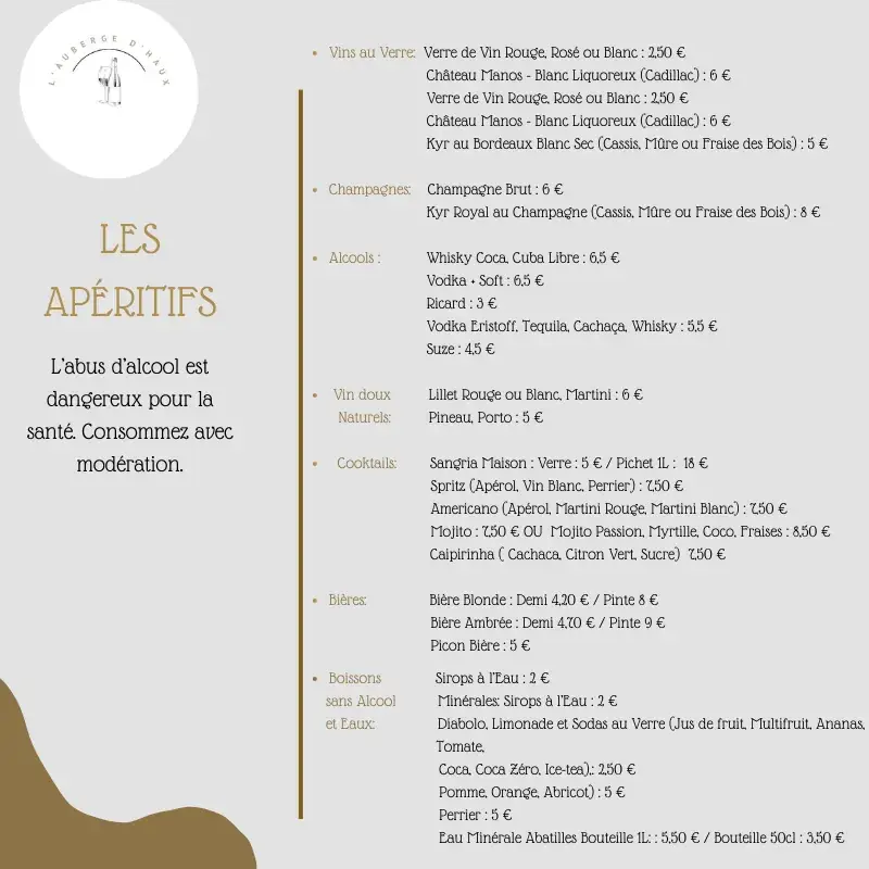 Menu_L'Auberge d'Haux_Haux_image_3